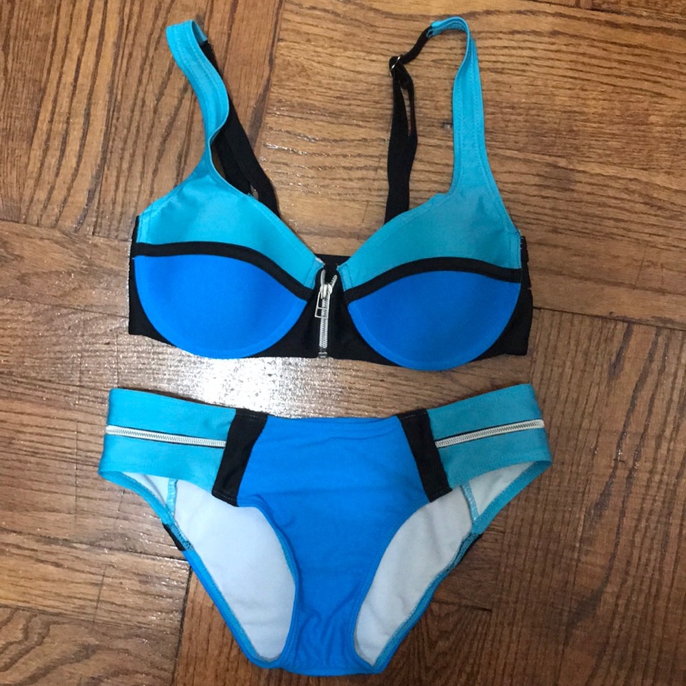 Cute swim two piece size M